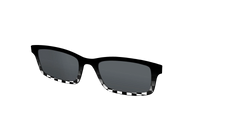 The Polarized Checkerboard Fade Sun Top