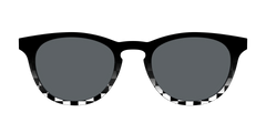 The Polarized Checkerboard Fade Sun Top