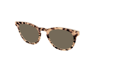 The Polarized Bisque Tortoise Split Sun Top