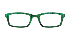 The Emerald Moire Stripes