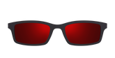 The Polarized Red Reflective Sun Top