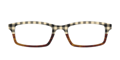 The Ivory Plaid Wood Split