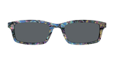 The Polarized Midnight Abalone Sun Top