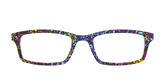 The Rainbow Splatter Black