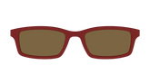 The Polarized Burgundy Sun Top