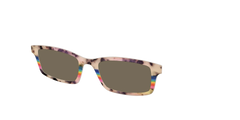 The Polarized Prism Split Tortoise Sun Top