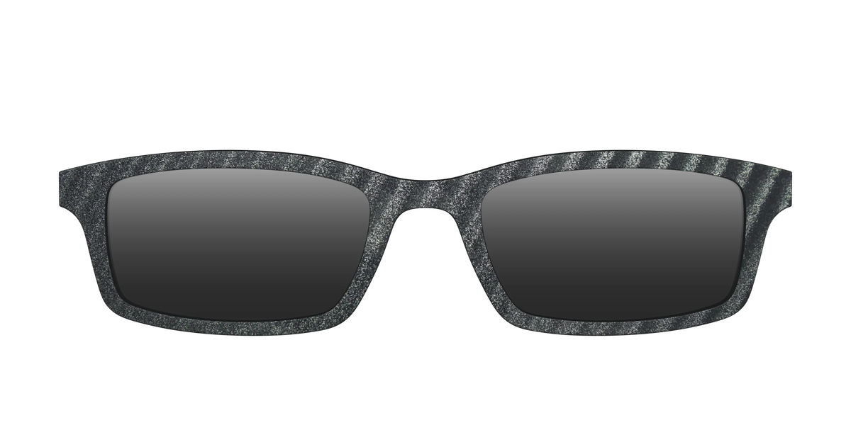 The Polarized Obsidian Stripe Sun Top