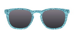 The Polarized Aquamarine Sparkle Sun Top
