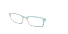 The Pastel Gradient with Holographic Hatching