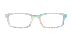 The Pastel Gradient with Holographic Hatching