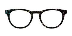 The Rainbow Foil Splatter