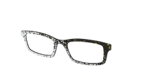 The Black & White Splatter