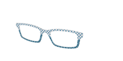 The Cerulean Check Split