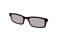 The Black with Gray Gaming Lens