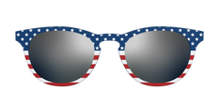 The Polarized Stars & Stripes Sun Top