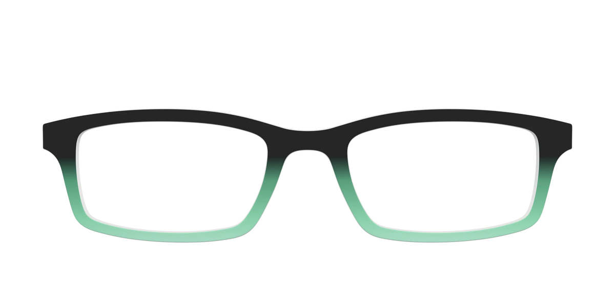 The Black to Spearmint Gradient