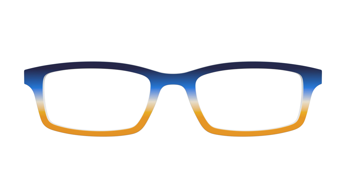 The Royal Blue to Gold Gradient