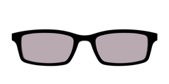 The Black with Gray Gaming Lens