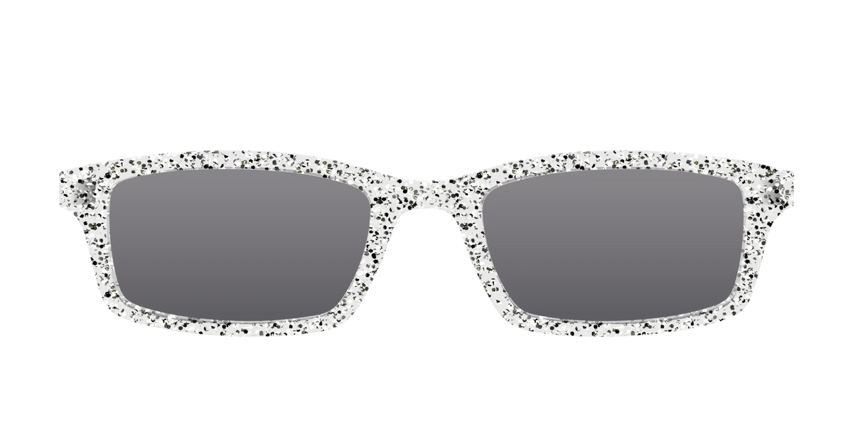 The Polarized Silver Sparkle Sun Top