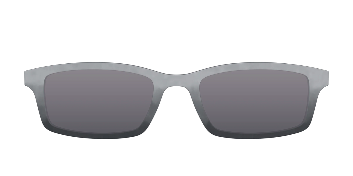 The Polarized Slate Dip Dye Sun Top
